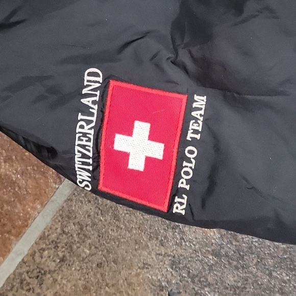 Vintage Reversible Ralph Lauren Polo Team Mercer Puffer - Picture 5 of 11